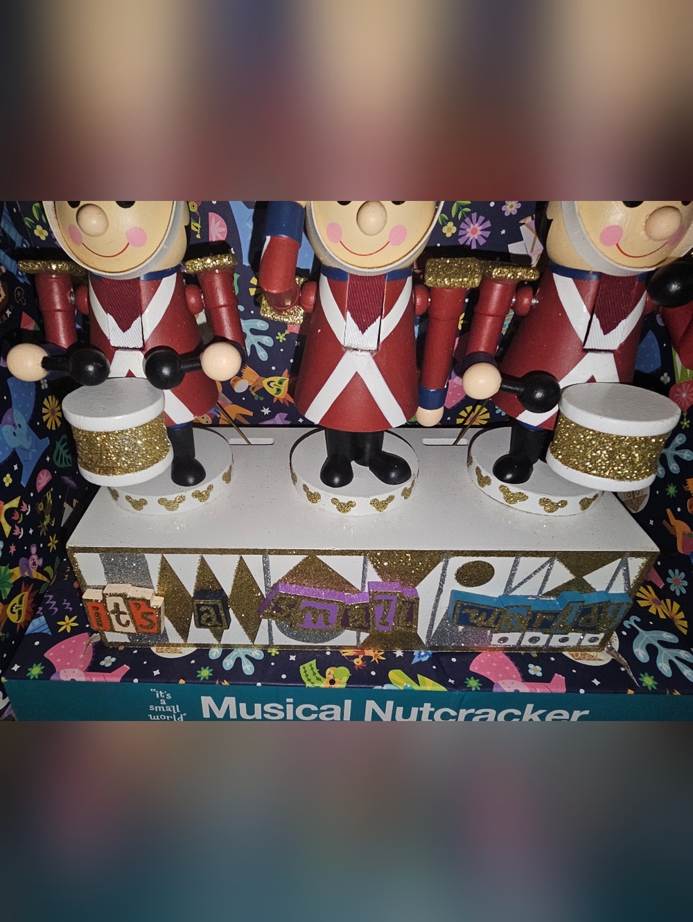🎄Disney Musical Nutcracker It's A Small World NEW IN BOX - Picture 4 of 6